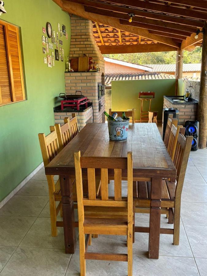 Chacara Com Piscina Climatizada E Jacuzzi Villa Socorro  Bagian luar foto